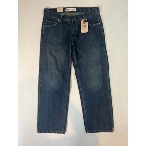 Levi's 550 Jeans 30x26 Dark Denim Husky Relaxed Below Waist NWT MSRP $44